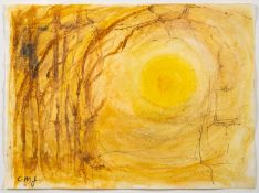 C M Jones (Contemporary) - A collection of mainly landscape studies with one of figures and a