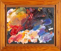 *Robert O. Lenkiewicz (British, 1941-2002) - The artist's palette