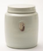 *Edmund de Waal [b 1964] a porcelain jar and cover