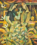 Bob Bradley (b 1945) - The Mermaid - Oil on canvas - 86 x 70cm,