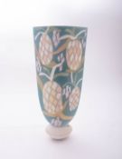 Sasha Wardell [b 1956] a slip cast porcelain vase,