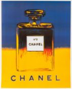Two posters. Andy Warhol (American, 1928-1987) - 'Chanel, No. 5 Chanel' - Each 76 x 63cm unframed.