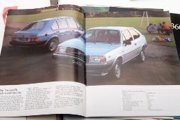 A collection of car related magazines,in