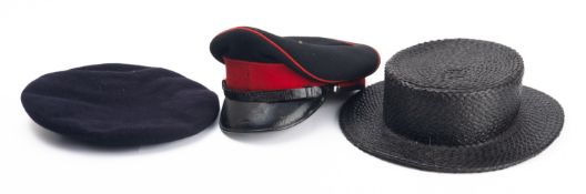 A British Army peaked cap, maker Robert