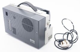 A Bolex SP8 8mm projector. In grey with