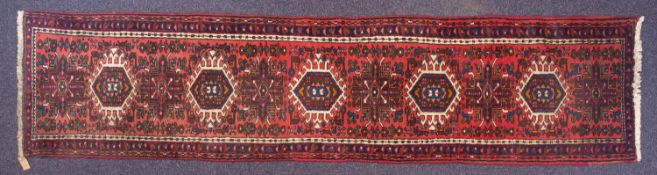 A Karaja runner, the rose field with a r