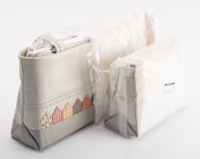 Radley. Two matching 'Ivory' handbags in