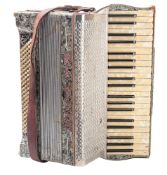 A Royal Standard 120 key accordion in si