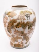 A contemporary Chinese porcelain garden