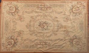 A contemporary style flatweave carpet,