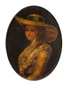 After Sir Joshua Reynolds (British, 1723-1792) - A portrait of Lavinia Bingham,