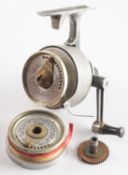 An Illingworth No.4 Mk II Salmon reel,