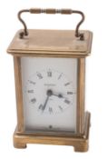 Bayard, Saint-Nicolas-d'Aliermont, a late 20th century French carriage clock
