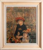 A collection of nine colour reproductions after Renoir, Edith Hume and others,