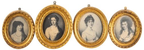 A collection of thirteen framed reproductions and prints after George Morland (British,