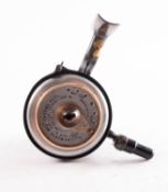 An Illingworth No.3 casting reel, Series JM1 No. 3303,