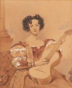 British School, 19th Century - Portrait of a Lady,