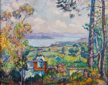 Susie Ray (British, 20th Century) after Henri Lebasque - Port de Saint Tropez,
