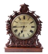 Frodsham and Keen, Liverpool a striking wall clock, the eight-day duration,
