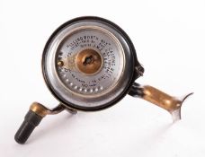 An Illingworth No.3 casting reel, series JM2 No.6416,