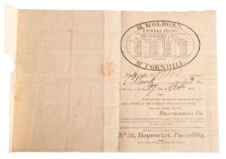 LOTTERY, C18th and C19th.