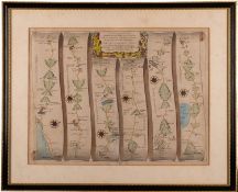 OGILBY, John. The Continuation of ye Road From London to St Davids co.