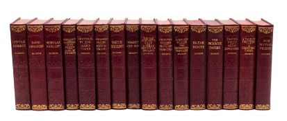 DICKENS, Charles. Works, 16 vols., London: Hazell, Watson & Viney Ltd., nd [c.