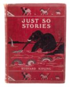KIPLING, Rudyard. Just So Stories, 1st edition, 2nd state, London: Macmillan and Co. Ltd.
