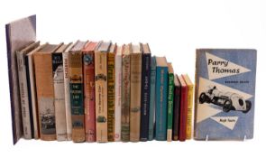 MOTOR RACING. THOMAS, Parry. Designer-Driver, 1st edition, London: B. T. Batsford Ltd., 1959, orig.