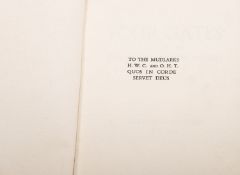 WOOD, Phyllis Taunton. Four Gates, London: The Redlynch Press 1934,