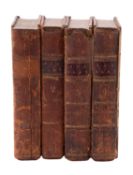 FRENCH. LE SAGE, Alain Rene. Histoire De Gil Blas De Santillane, 4 vols., London: J.F. & C.