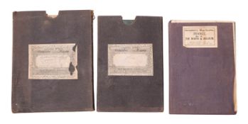 FOLDING MAPS. A group of three: CAMPBELL. Carte-Guide Campbell No. 2 Nord, Front au 15 Sept'bre.