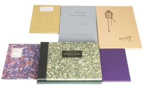 PRIVATE PRESS LIMITED EDITIONS. A group of six works: PLANTE, David.