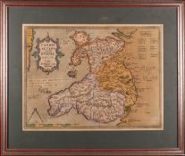 WALES. ORTELIUS, Abraham, and LHUYD, Humphrey.