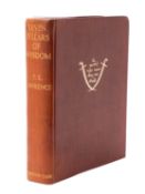LAWRENCE, T.E. Seven Pillars of Wisdom, London: Jonathan Cape, 1935, 1st trade edition,