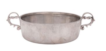 A George VI two-handled small silver bowl,