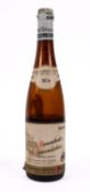 A bottle of Raunthaler Spatlese Ullaged 1971.