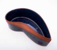 Eden Pottery terracotta bowl of crescent