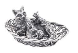 A modern continental silver miniature or toy,