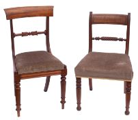 Two similar early 19th Century side chai