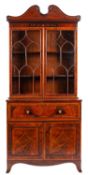 An early 19th Century mahogany and inlai