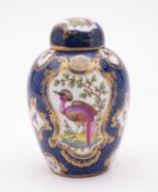 A Samson oviform porcelain tea canister