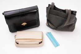 A group of three various handbags, inclu