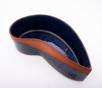 Eden Pottery terracotta bowl of crescent