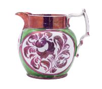 An early 19th century pearlware pink lus