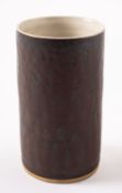 *Dame Lucie Rie DBE [1902-1995] a stoneware cylinder vase or beaker,