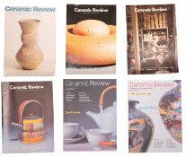 An extensive run of Ceramics Review magazines dates from 1991-2012.