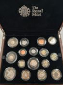 Royal Mint 2013 UK Premium Proof coin set.