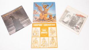 Four LP albums: Fairport Convention Full House and Babbacombe Lee;