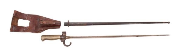 A WWI period French Lebel bayonet, No.